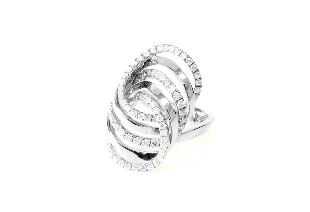 Circle Diamond Ring