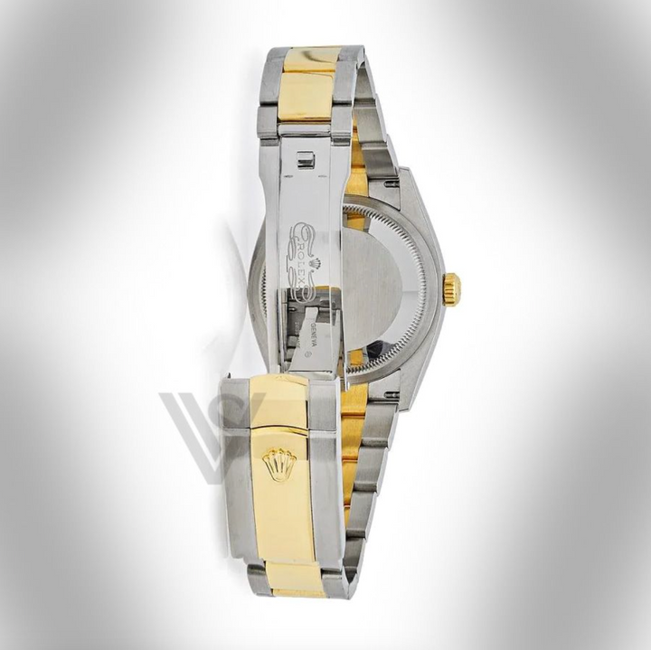 Brand New Rolex Datejust 41mm White Index Dial 18K Yellow Gold & Stainless Steel Oyster Bracelet