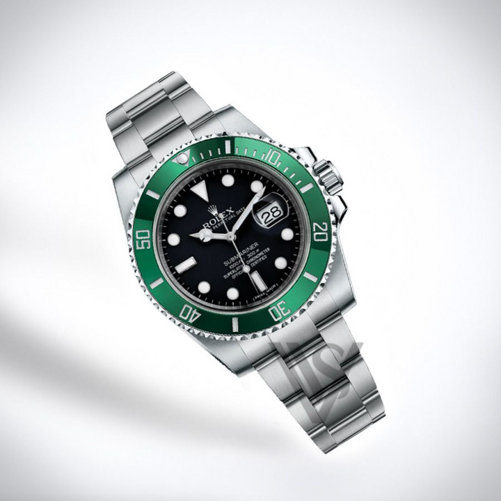 Brand New Rolex Steel Submariner "Starbucks" Green Bezel 126610 41mm