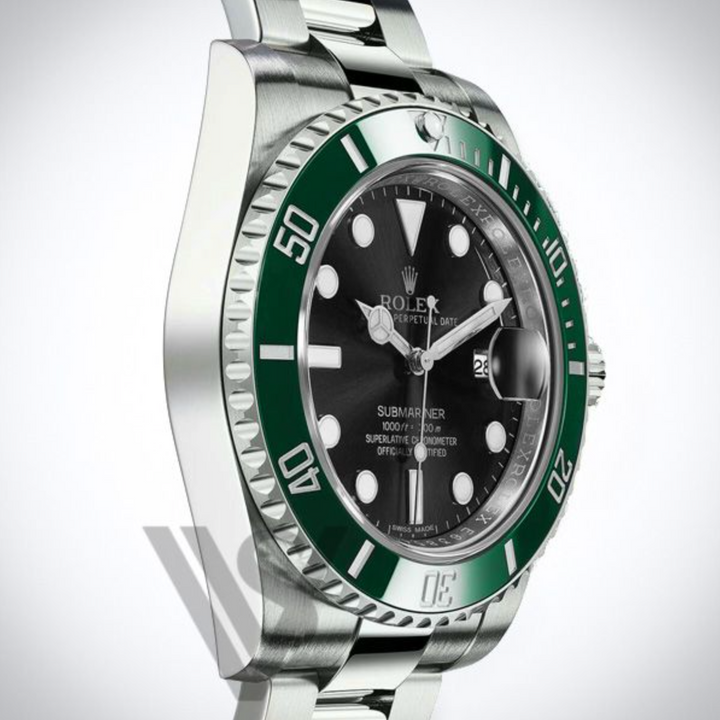 Brand New Rolex Steel Submariner "Starbucks" Green Bezel 126610 41mm