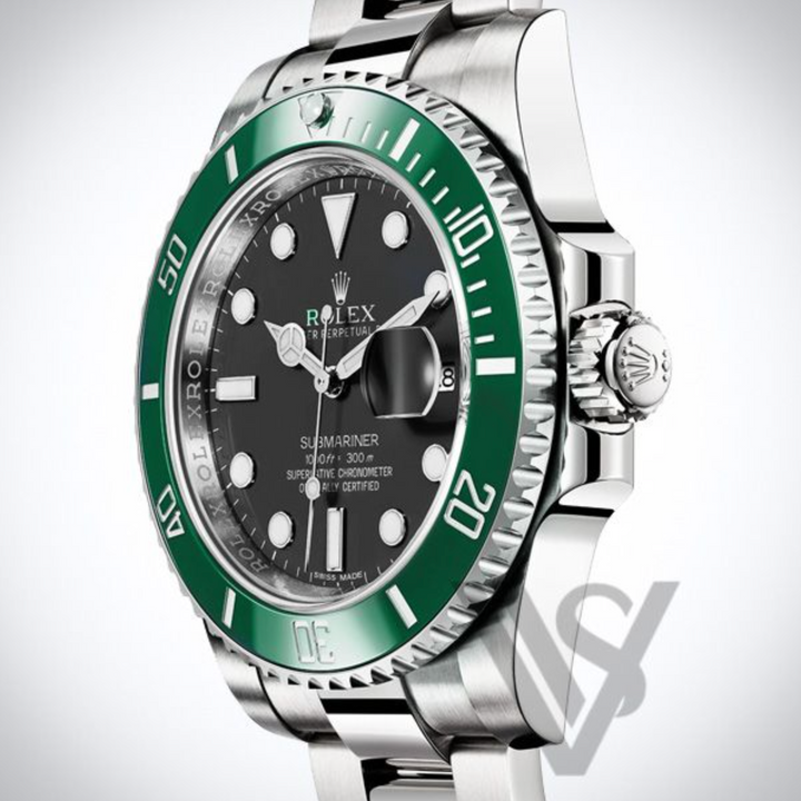 Brand New Rolex Steel Submariner "Starbucks" Green Bezel 126610 41mm