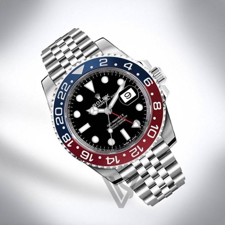 Brand New Rolex - GMT Master II - 40mm Pepsi Stainless Steel Jubilee Bracelet