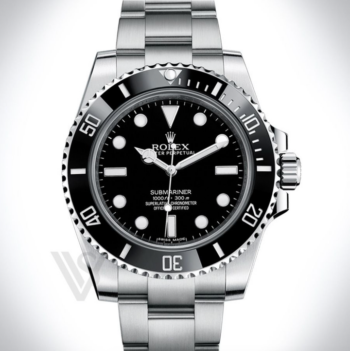Brand New Rolex Steel Submariner Watch - Black Dial