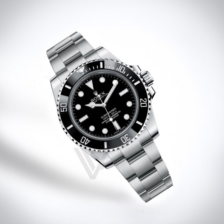 Brand New Rolex Steel Submariner Watch - Black Dial