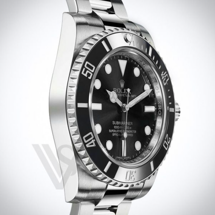 Brand New Rolex Steel Submariner Watch - Black Dial