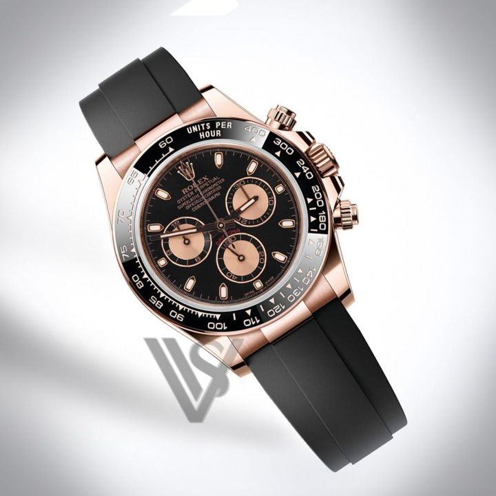 Pre Owned Rolex - Daytona - Black Dial 18K Rose Gold Oyster Bracelet 2023