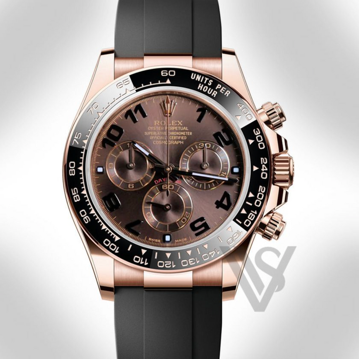 Pre Owned Rolex - Daytona - Chocolate Arabic Dial 18K Rose Gold Oyster Bracelet 2022
