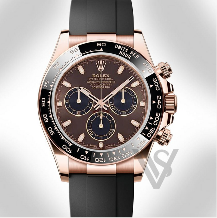 Pre Owned Rolex - Daytona - Chocolate Index 18K Rose Gold Oyster Bracelet 2023