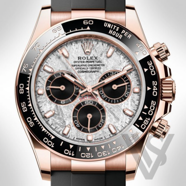 Pre Owned Rolex - Daytona - Meteorite Dial 18K Rose Gold Oysterflex Strap 2022