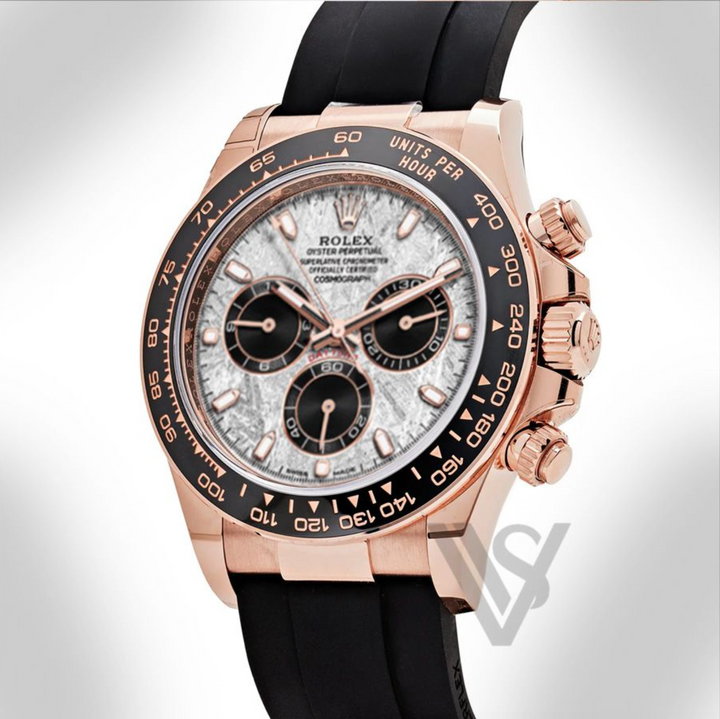 Pre Owned Rolex - Daytona - Meteorite Dial 18K Rose Gold Oysterflex Strap 2022