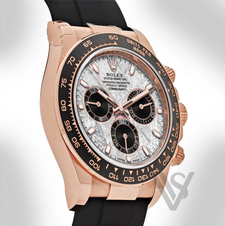 Pre Owned Rolex - Daytona - Meteorite Dial 18K Rose Gold Oysterflex Strap 2022