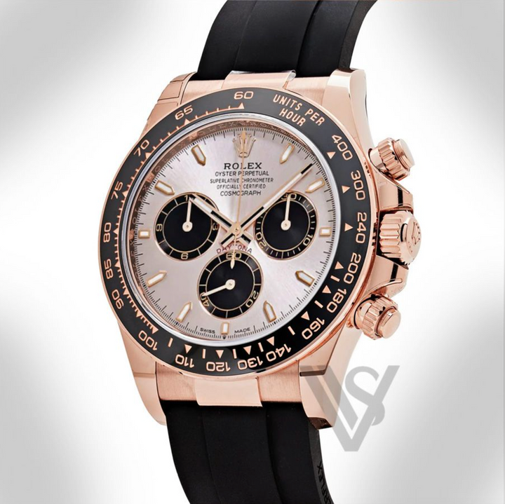 Pre Owned Rolex - Daytona - Sundust Dial 18K Rose Gold Oysterflex Strap 2023