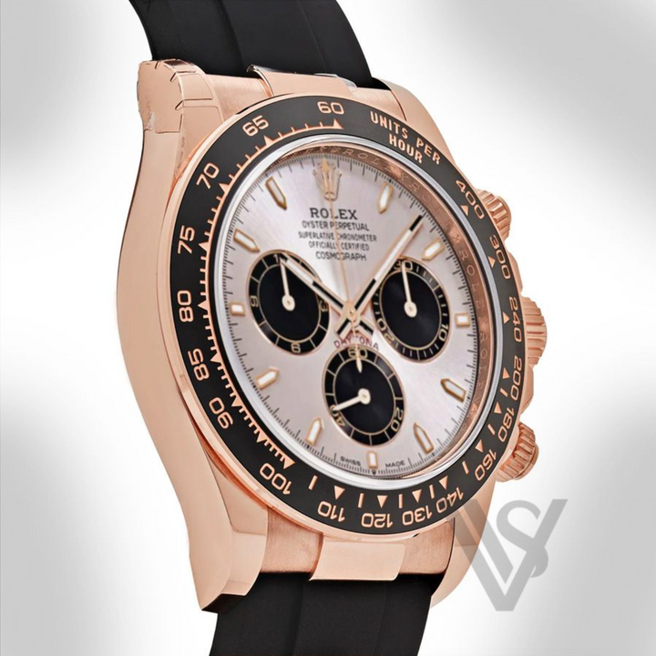 Pre Owned Rolex - Daytona - Sundust Dial 18K Rose Gold Oysterflex Strap 2023