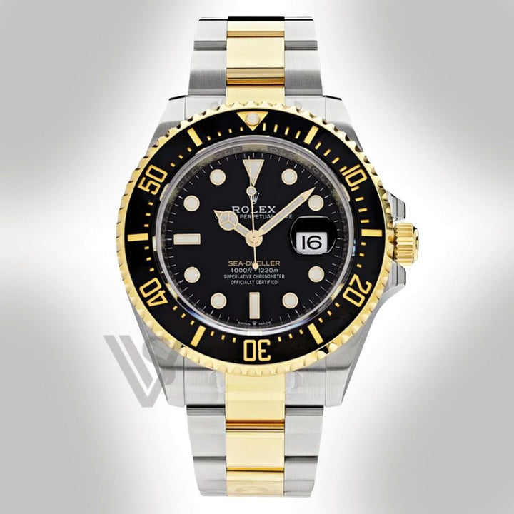 Brand New Rolex Steel & Yellow Gold Rolesor Sea-Dweller Black Dial 2025