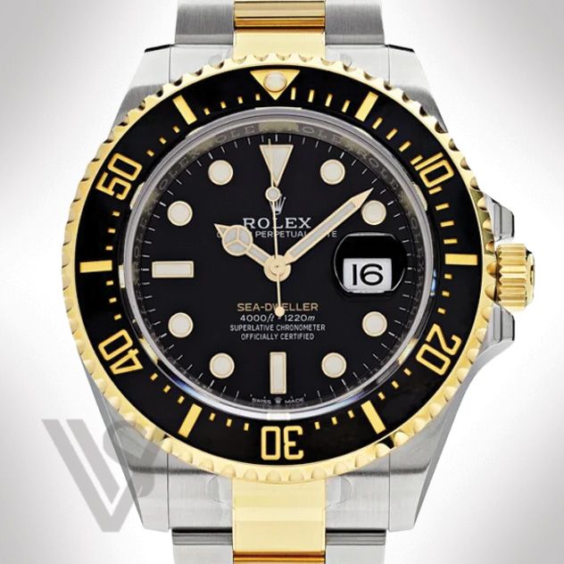Brand New Rolex Steel & Yellow Gold Rolesor Sea-Dweller Black Dial 2025