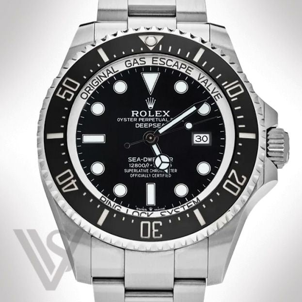 Pre Owned Rolex Oystersteel Deepsea - Black Dial - Oyster Bracelet 44mm 2023