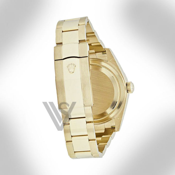 Pre Owned Discontinued Rolex - Sky-Dweller - Champagne Arabic Dial - 18K Yellow Gold - Oyster Bracelet 2016