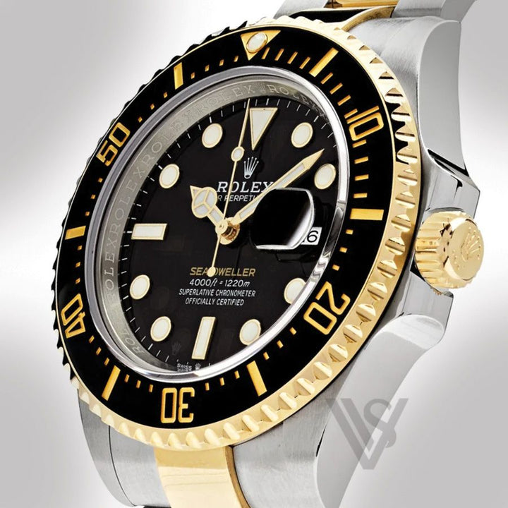 Brand New Rolex Steel & Yellow Gold Rolesor Sea-Dweller Black Dial 2025