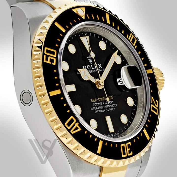 Brand New Rolex Steel & Yellow Gold Rolesor Sea-Dweller Black Dial 2025