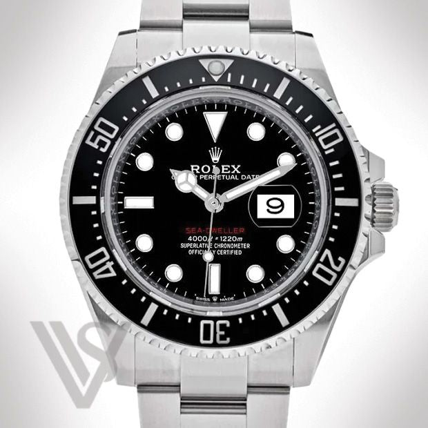 Pre Owned Slider Rolex Sea-Dweller Stainless Steel 43mm - Black Dial 2020
