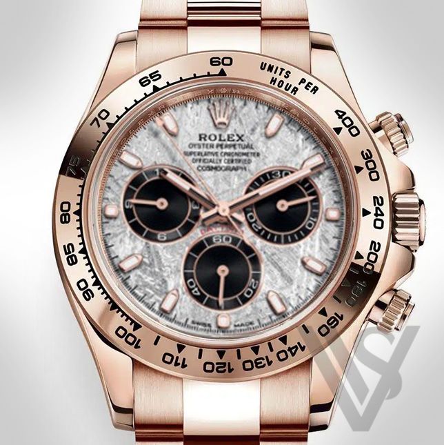 Pre Owned Rolex - Daytona - Cosmograph Meteorite Dial 18K Rose Gold Oyster Bracelet 2022