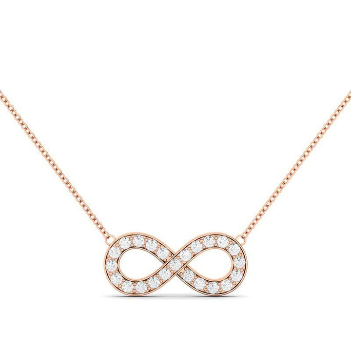 Infinity Diamond Necklace