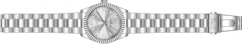 Specialty Silver Dial / Silver Stainless Steel Bracelet Silver Dial