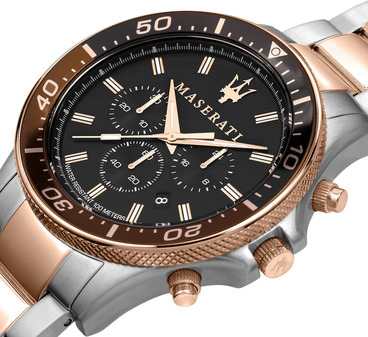SFIDA Black / Stainless Steel | Black Dial