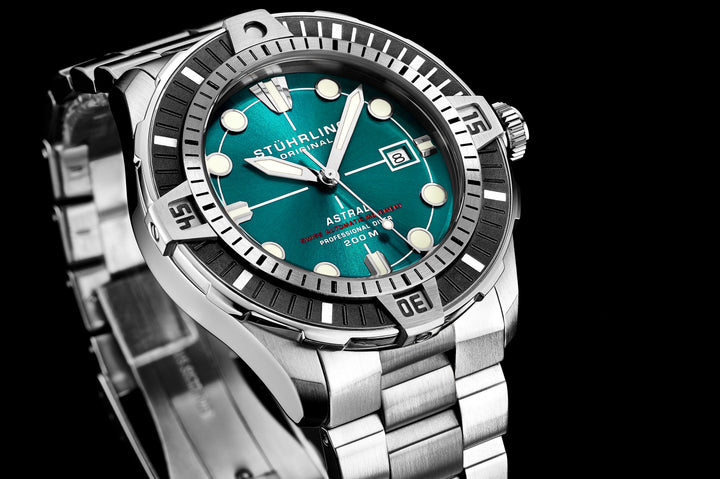 Astral Silver/Stainless /Teal Dial | Blue Dial
