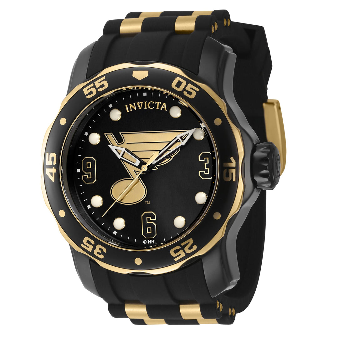 NHL St. Louis Blues NHL St. Louis Blues | Black and Gold Dial