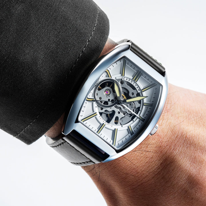 Heritage Beauchamp Skeleton Automatic Silver / Stainless Steel | Silver Dial