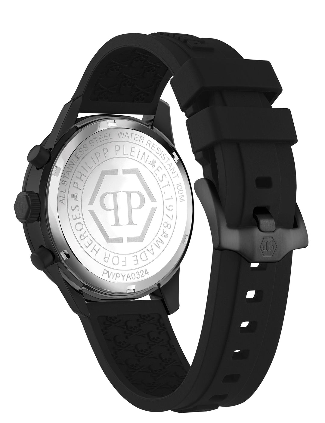 PLEINMETER 44MM Black / Silicone | Black Dial