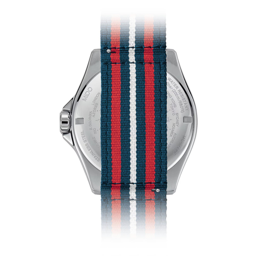 Ocean Star GMT Silver-tone | Blue Dial