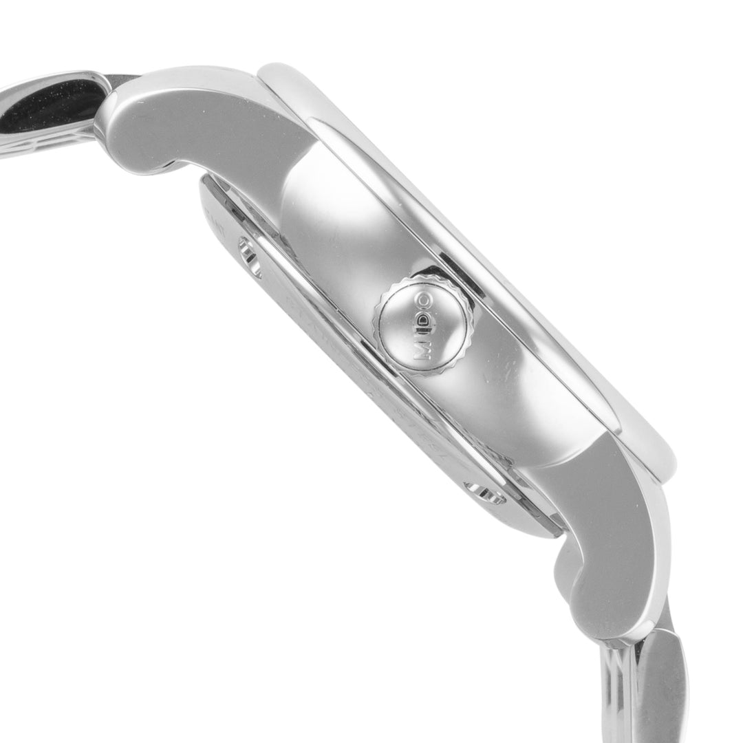Baroncelli 29 mm / White / Silver White Dial
