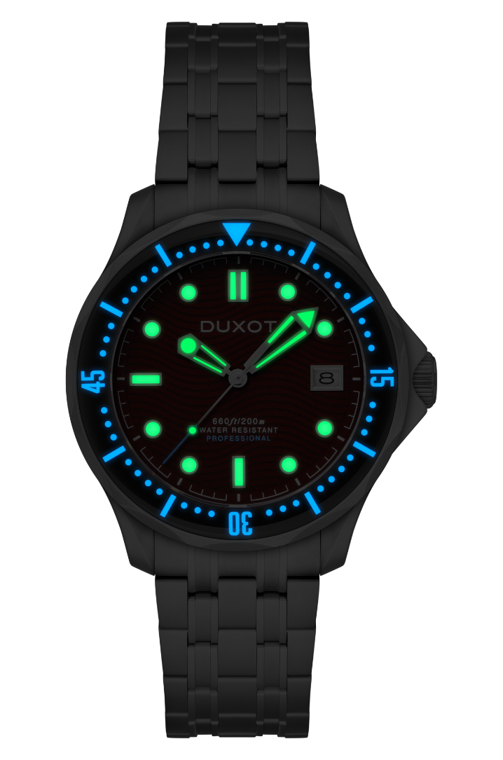 Henri Diver Automatic Red / Stainless Steel | Red Dial