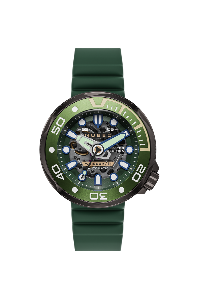 Ventana Skeleton Automatic Limited Edition Green / Green | Green Dial