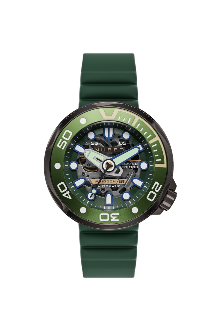 Ventana Skeleton Automatic Limited Edition Green / Green | Green Dial
