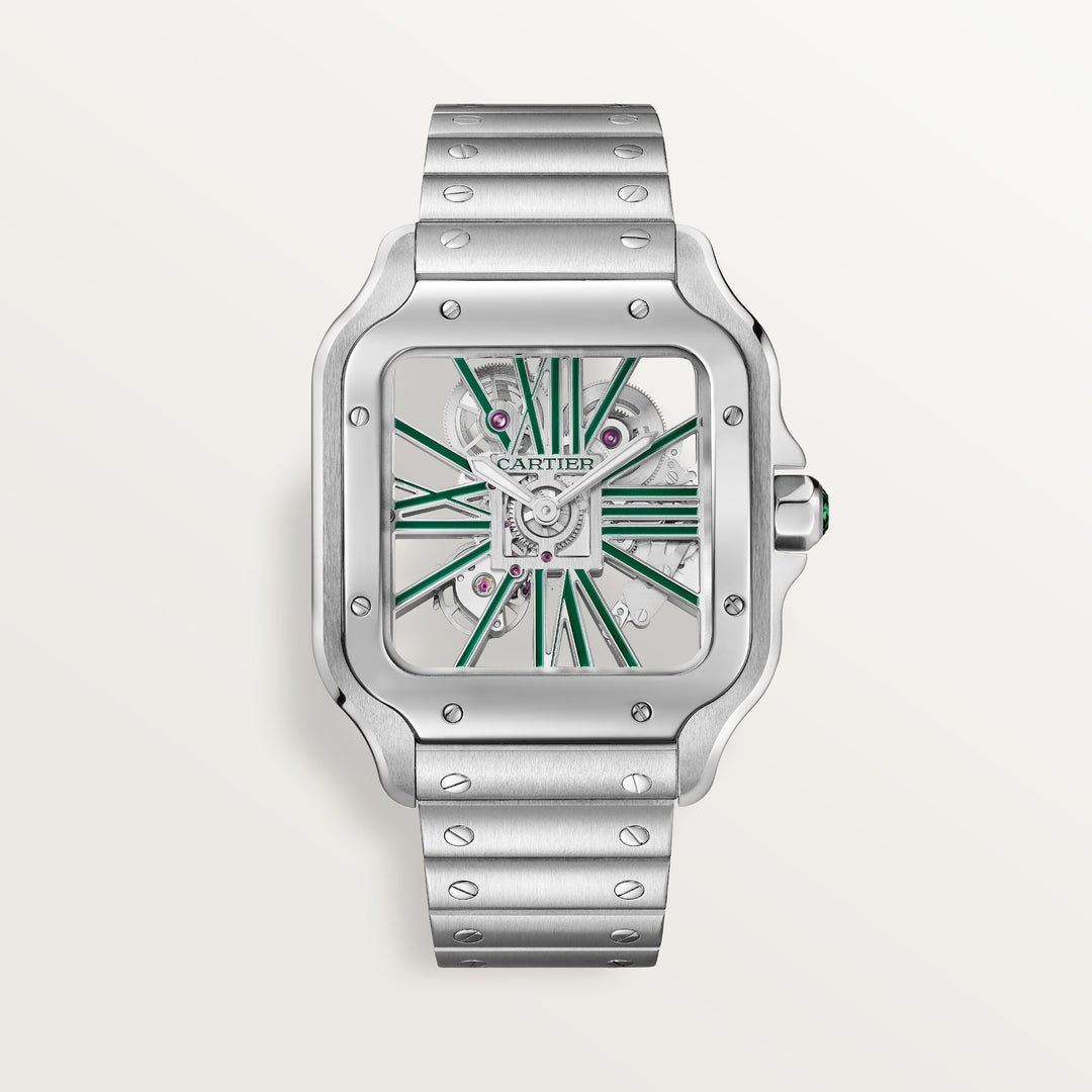 Cartier Santos de skeleton Watch WHSA0028