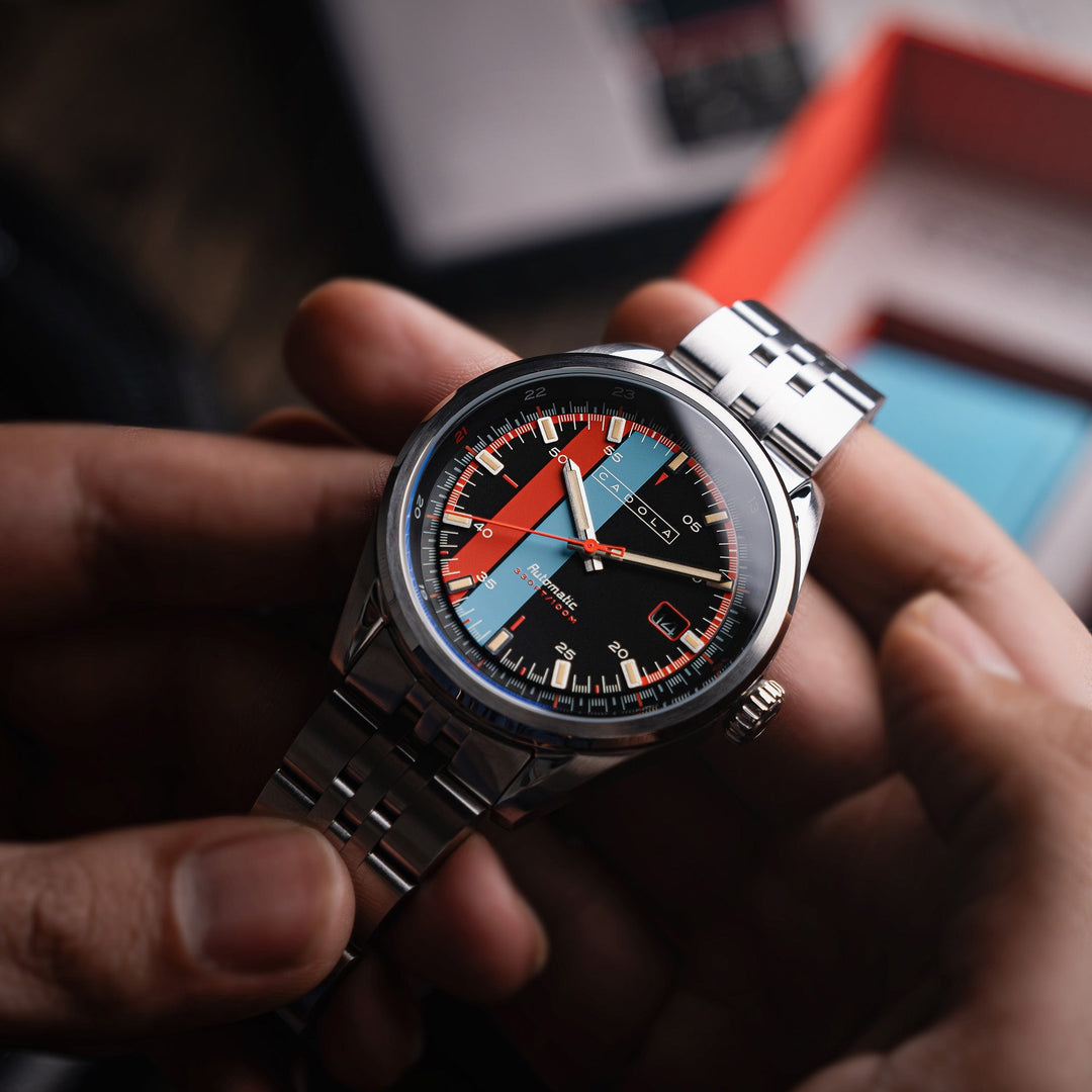 Pista Automatic Black / Stainless Steel Black Dial