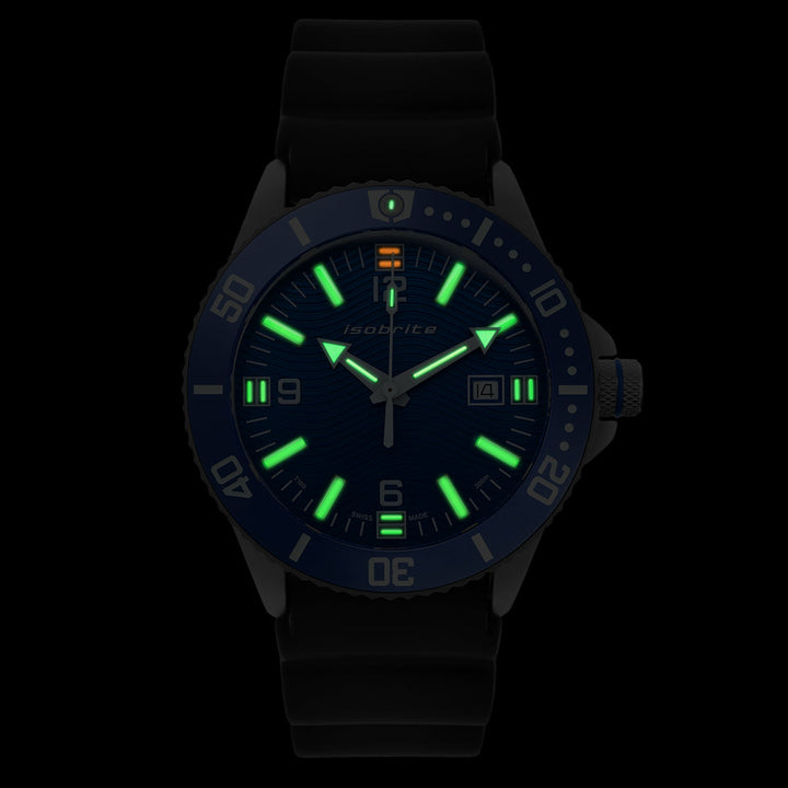 Naval Series T100 Tritium Markers | Blue Dial
