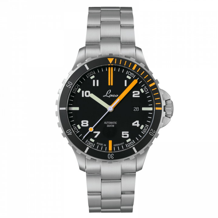 Squad Watch Mojave 42mm Metal Bracelet Black Dial
