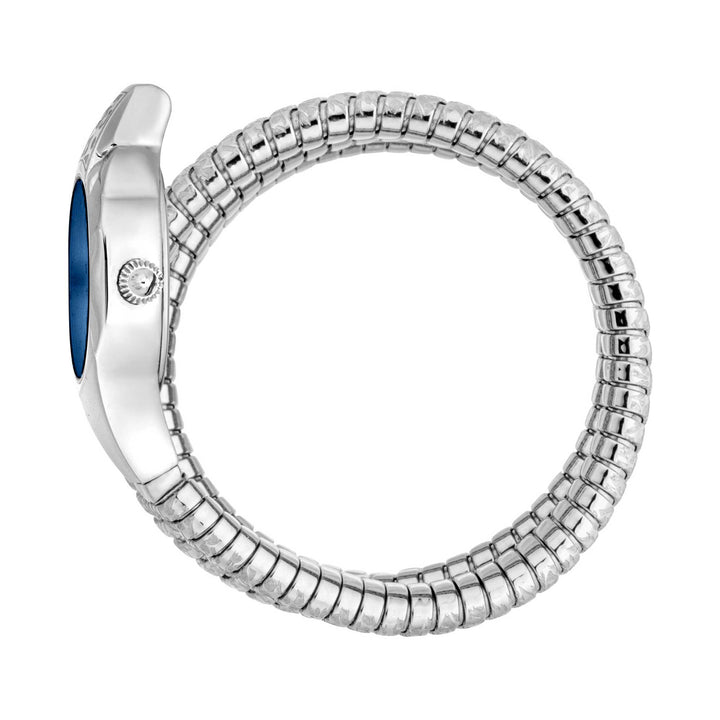 Just Cavalli 22mm / Silver / Dark Blue | Dark Blue Dial