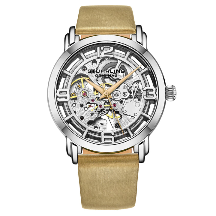 Legacy Beige Leather | Silver Dial