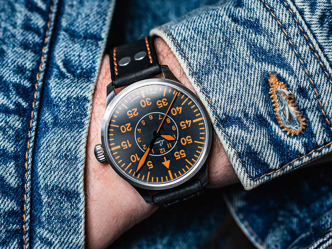Palermo 39mm Automatic Black Dial
