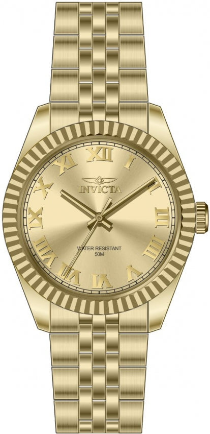Specialty Gold Dial / Gold-Tone Stainless Steel Bracelet Gold Dial