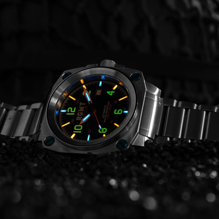 Altimeter Tritium Automatic Blue /Stainless Steel | Blue Dial