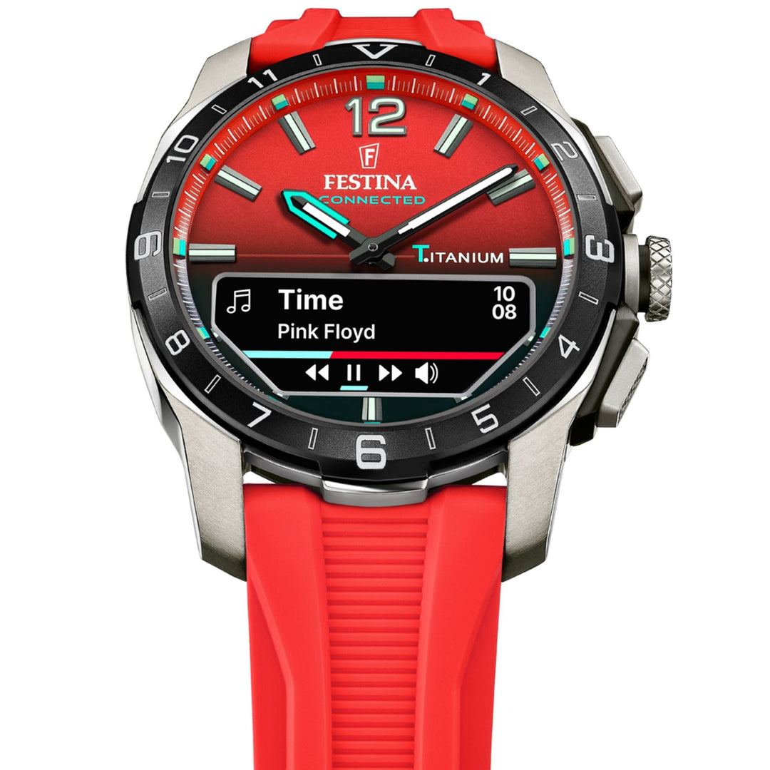 CONNECTED Red / Plastic | Red Dial