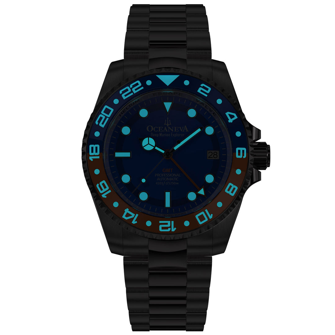 Deep Marine Explorer II Blue/Oranze Bezel | Blue Dial