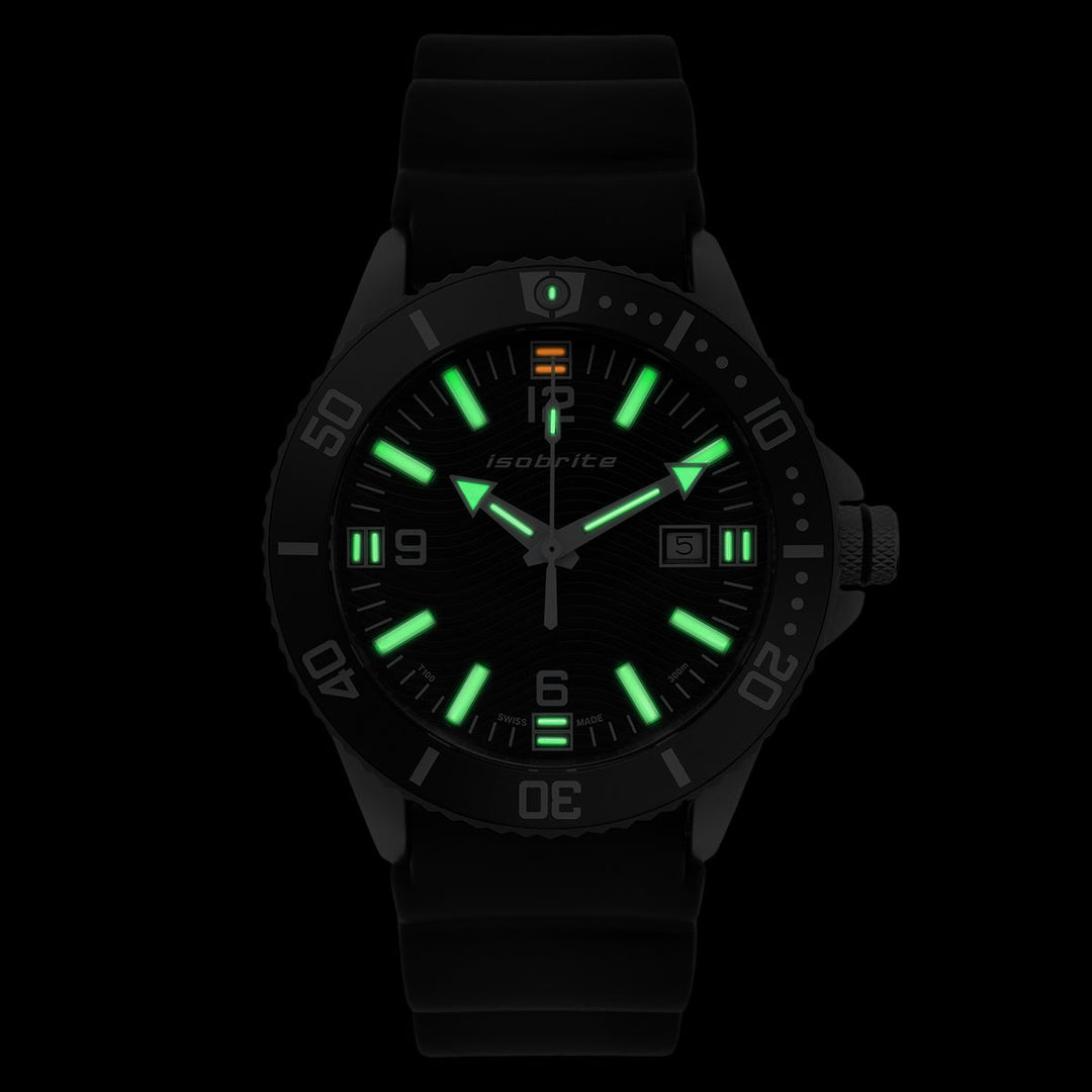 Naval Series T100 Tritium Markers Black Dial