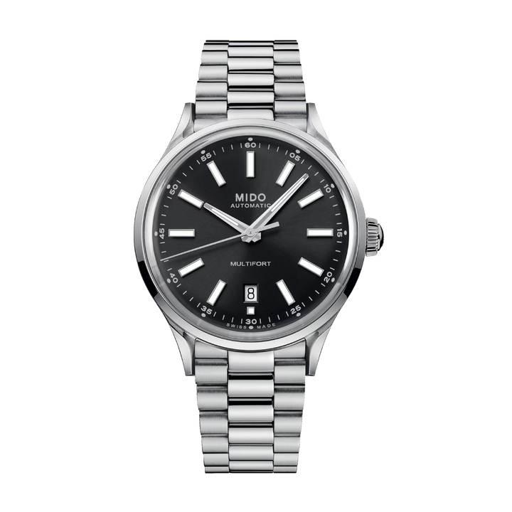 Multifort Patrimony Charcoal / Stainless Steel | Charcoal Dial